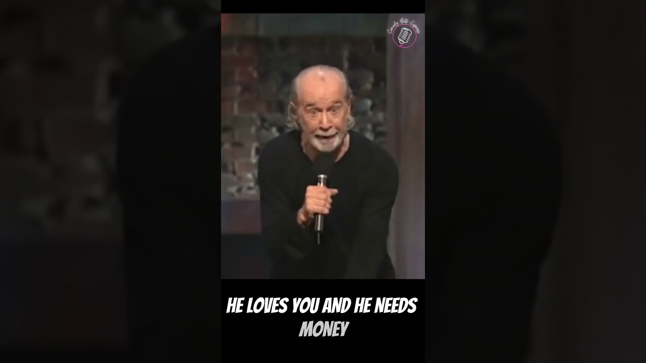 George Carlin's Hilarious Tale: 'Invisible Man Can't Handle Money' 😂 - Comedy Gold Short