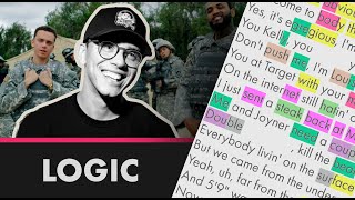 Logic on ISIS - Lyrics, Rhymes Highlighted (redux 007)