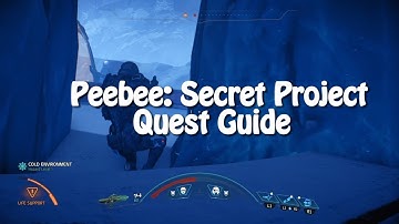 Mass Effect: Andromeda: Peebee:  Secret Project Quest Guide - PS4