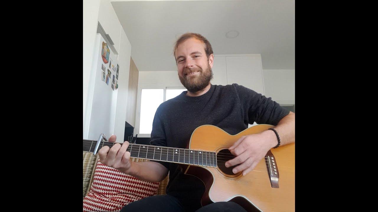 Jingle Bells Video Acoustic Folk Singer Songwriter Cover By Chris KEATS