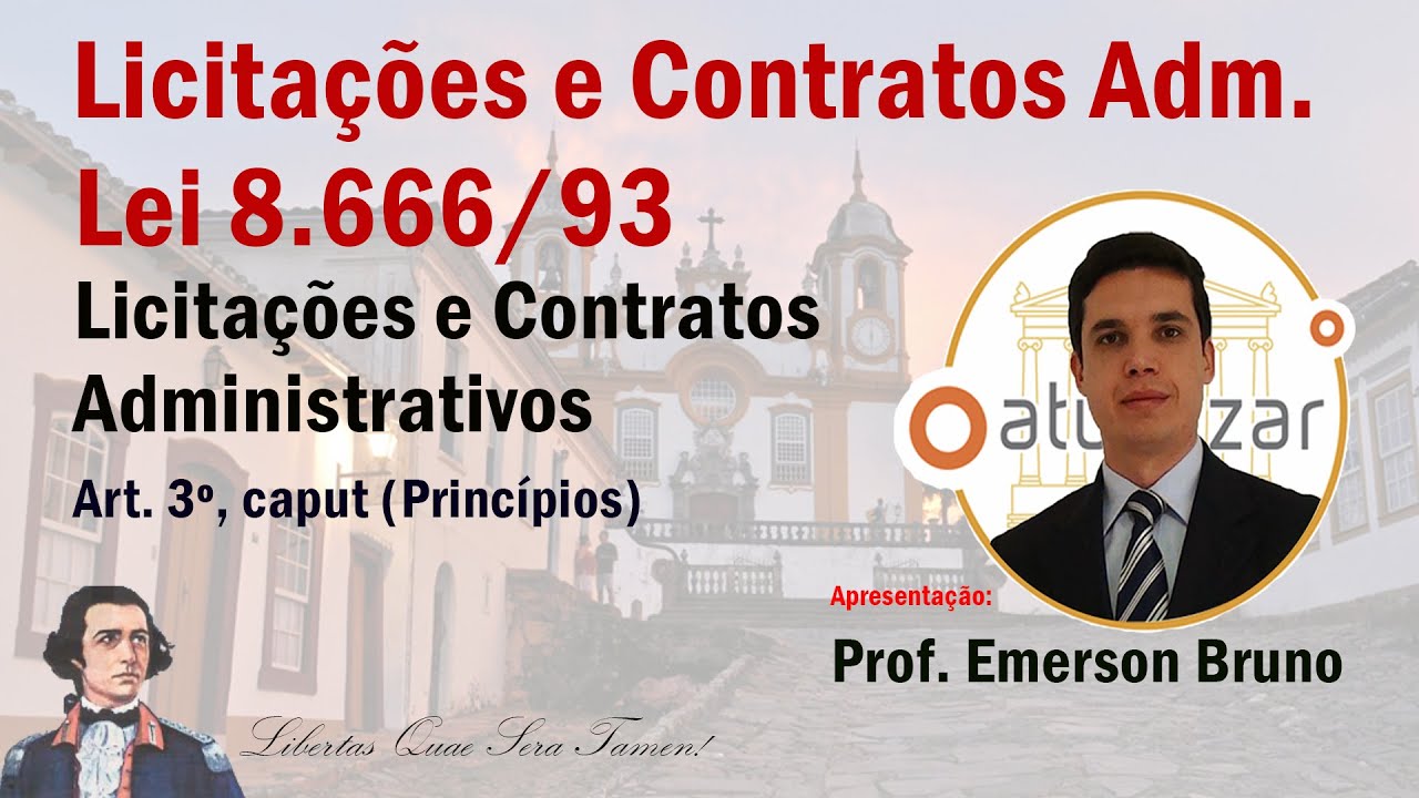 Lei 8 666 93 Art 3 Caput Princ pios YouTube lei-8-666-93-art-3-caput-princ-pios-youtube