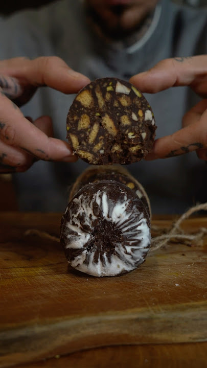 Salame al cioccolato 🇮🇹 #shorts #shortsfeed