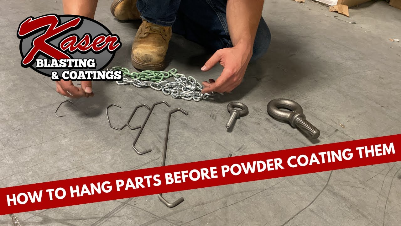 Hooks, Chains, and Eye Bolts: How to Hang Parts Before Powder Coating Them  