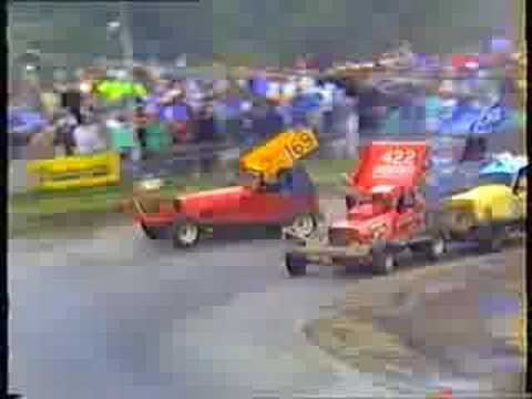 brisca stockcars 1989 aycliffe semi final race