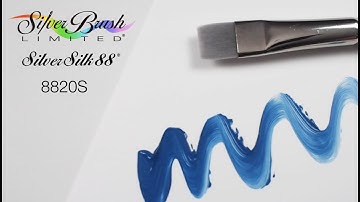 8820S Silver Silk 88® Chisel Blender - By Silver Brush Limited