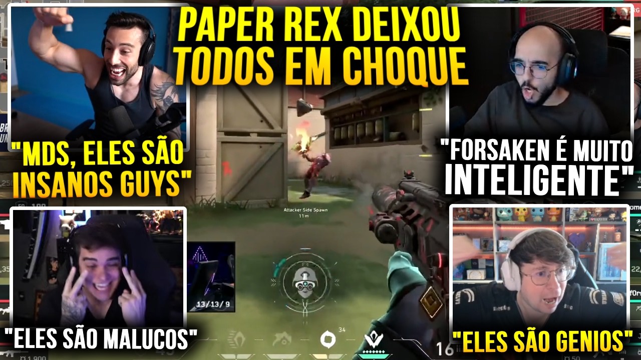 TODOS FORAM A LOUCURA COM AS PLAYS INSANAS DO FORSAKEN E PAPER REX NO MASTERS CONTRA A NRG!