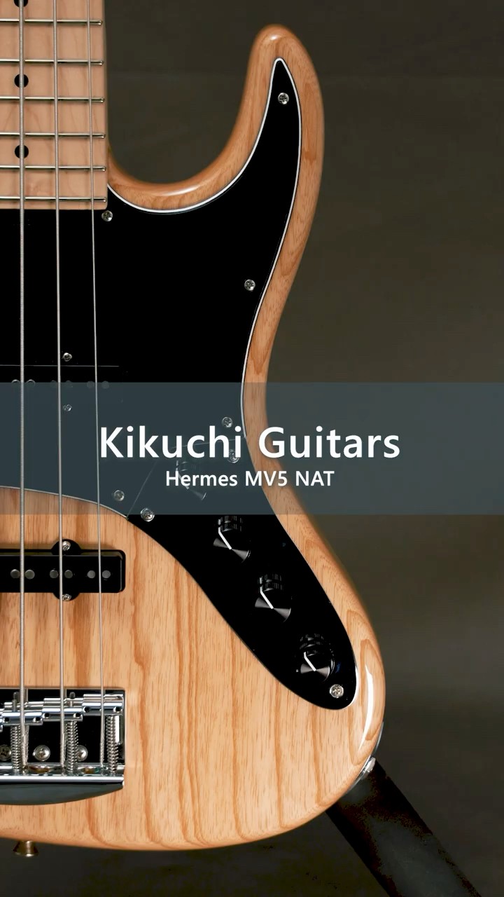 ベース Kikuchi Guitars Hermes MV5 NAT Sound Demo】Kikuchi Guitars / Hermes MV5 NAT - YouTube