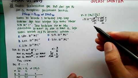 PEMBAHASAN SOAL ASLI KIMIA SIMAK UI 2019 II Nomor 46-50