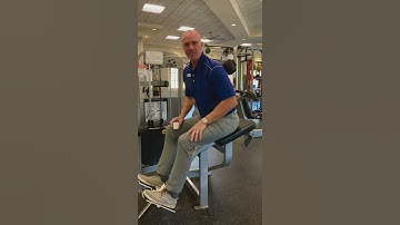 Fitness Tip - Seated Back Extension Machine