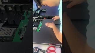 Indoor P1 86 GOB, 640x640 module, with perfect flatness and seamless joints; sample confirmed