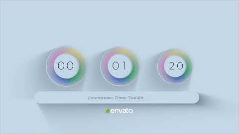 Countdown Timer Toolkit V16 - After Effects Template Videohive