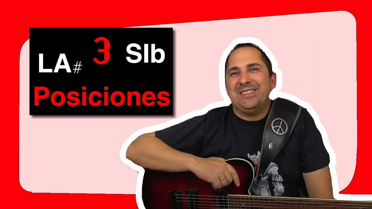 ACORDE GUITARRA LA con séptima mayor🎸 LAmaj7 🎸 Amaj7 - YouTube