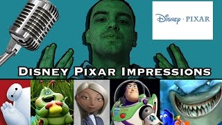 24 Disney Pixar Impressions Toy Story, Monsters Inc, The Incredibles, Finding Nemo, And More