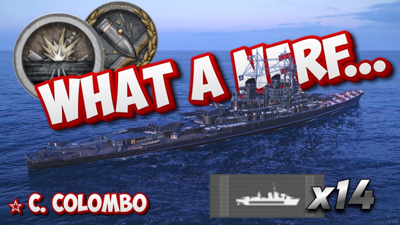 Is C Colombo REALLY Worth Playing After NERF in World of Warships ...