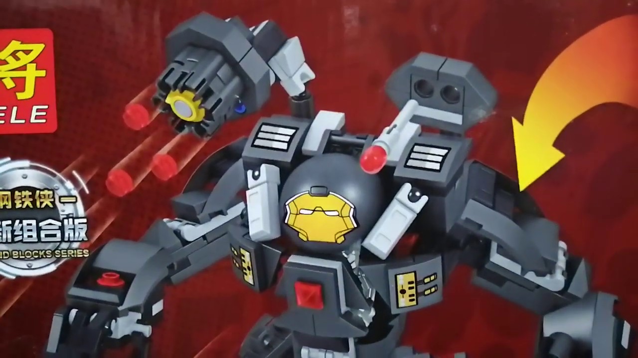 The Iron Man Brick Assembly # 9