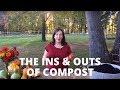 Composting 101: Ins & Outs [Quick Start to Composting Part 1]