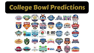 College Bowl Predictions