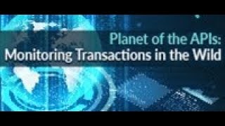 Planet of the APIs  Monitoring Transactions in the Wild