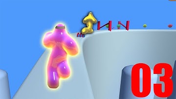 Blob Runner 3D - Gameplay (Android) Walkthrough 32-36 Levels  #3