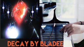 Video thumbnail of "Decay by Bladee - (Piano Cover)"