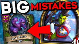 1 Big Mistake Players Make for EVERY Hero | Hearthstone Battlegrounds Guide screenshot 5