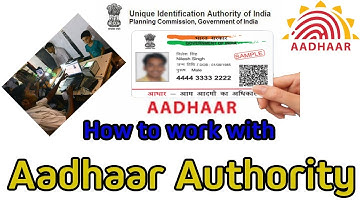 How to work with Aadhar Authority by CSC In Tripura|| By Computer Blogs