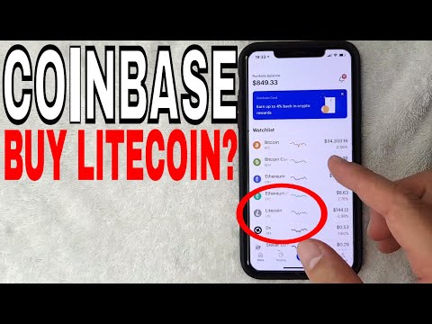 ✅ How To Buy Litecoin On Coinbase ?