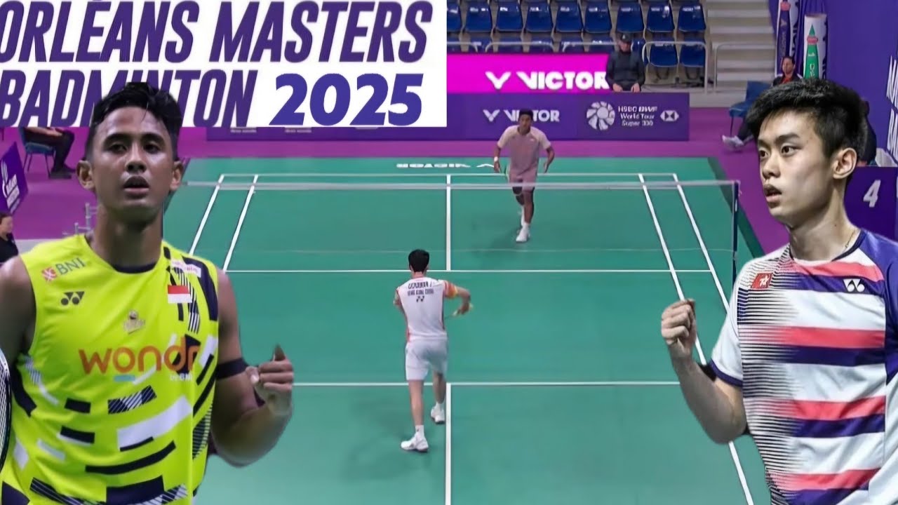 Alwi Farhan (INA) VS Jason Gunawan (HKG) | Round Of 32 Badminton Orleans Masters 2025 Alwi Farhan (INA) VS Jason Gunawan (HKG) | Round Of 32 Badminton Orleans Masters 2025
