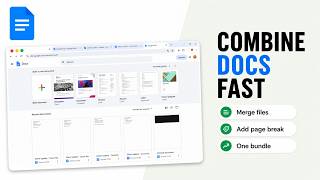 How to Merge Google Docs Files (One Document Bundle) screenshot 5