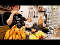 日々のストレスでエビフライを大量に揚げてビールをキメる日常。