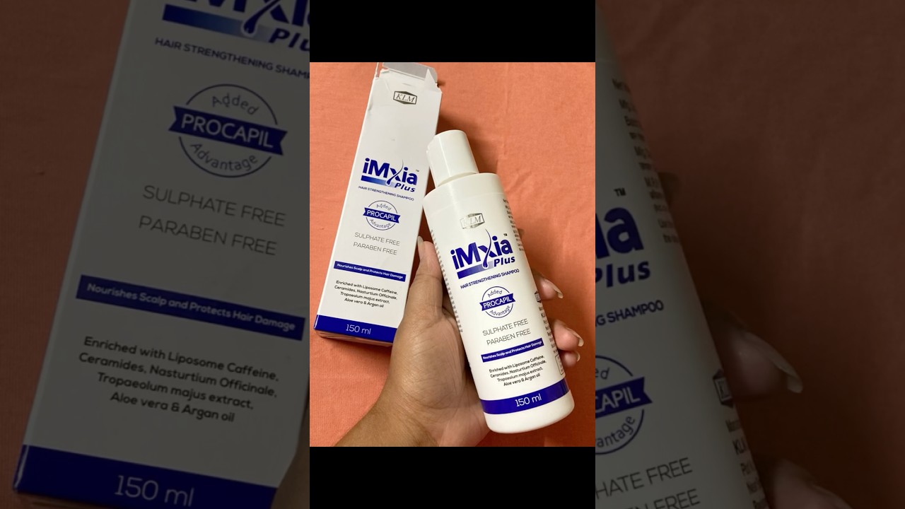 Imxia plus hair strengthening shampoo🧴☺️