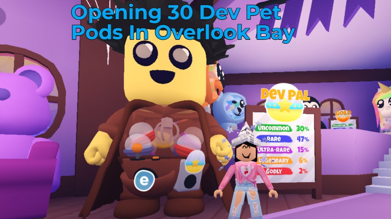 Opening 30 Dev Pet Pods In Overlook Bay And Got This...