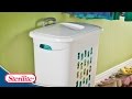 Sterilite Ultra™ Wheeled Laundry Hamper