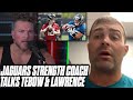 Jaguars Strength Coach Talks How Tim Tebow & Trevor Lawrence Have Adjusted