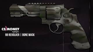 CS:GO | Revolver - Bone Mask
