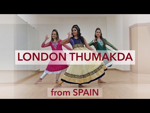 London thumakda from Spain | Bollywood wedding/Sangeet choreography | Vinatha & company