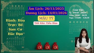 Xem Ngày Tốt 26 Tháng 11 Âm Lịch Năm 2025
