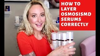 How to Layer Serums | How to Layer Osmosis Skincare Correctly
