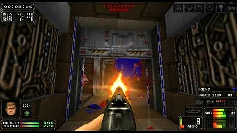 Brutal Doom Platinum - DOOM II - No Rest For The Living - Map 03 - Realism Mode