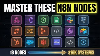 MASTER 90% of Professional Automations with Just 18 n8n Nodes