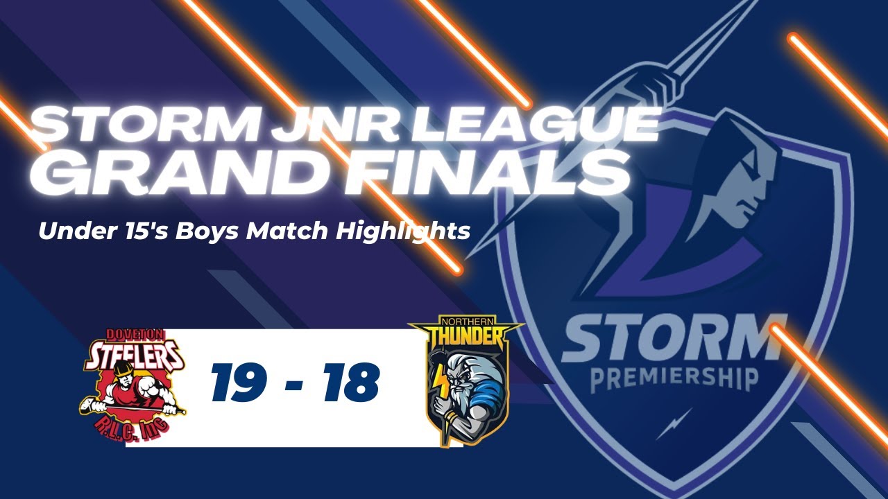 2022 Under 15's Boys Grand Final Highlights - YouTube