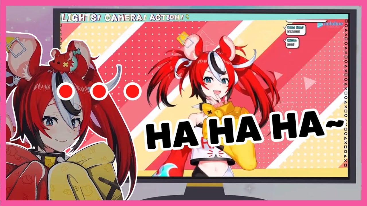 Present Bae c̶r̶i̶n̶g̶i̶n̶g̶ Reacting to past Bae doing an "Ojou-sama laugh"
