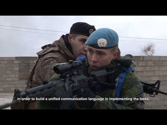 UNIFIL Finnish peacekeepers and LAF in coordinated exercise class=
