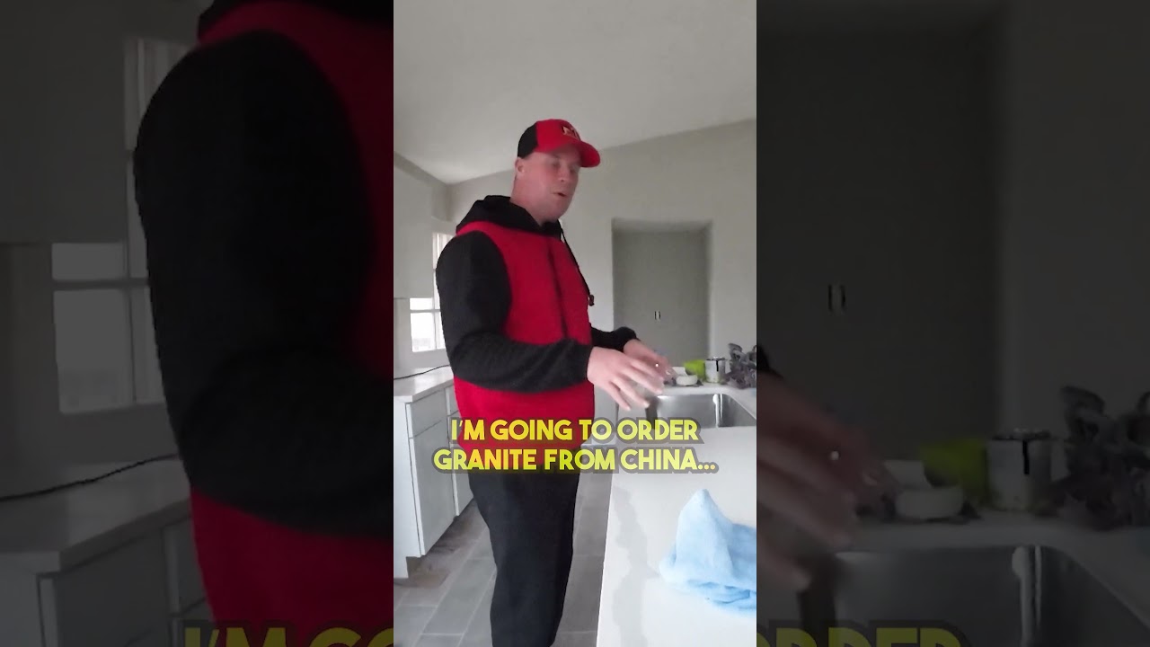 How I'm going to save money on granite...