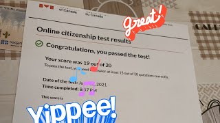 Canadian Citizenship Journey/online exam/long wait is over/@mitzcachannel6202 screenshot 4