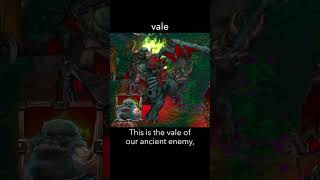 vale — WarCraft 3 dialogue scene
