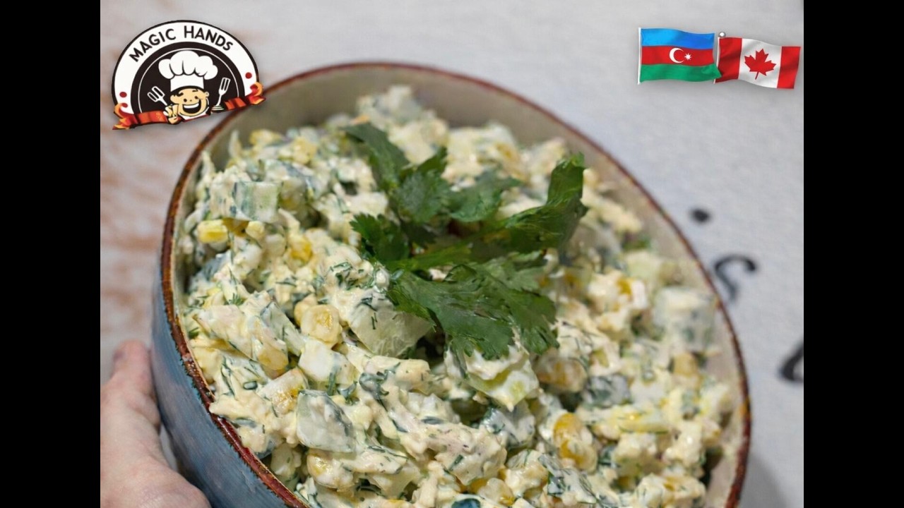 5 Dəqiqəyə Hazır Super Ləzzətli Salat 🥗 | Asan və Dadlı