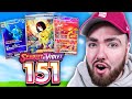Hunting for the Pokemon 151 GOD PACK! (This Set is INSANE!)