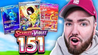 Hunting for the Pokemon 151 GOD PACK! (This Set is INSANE!)