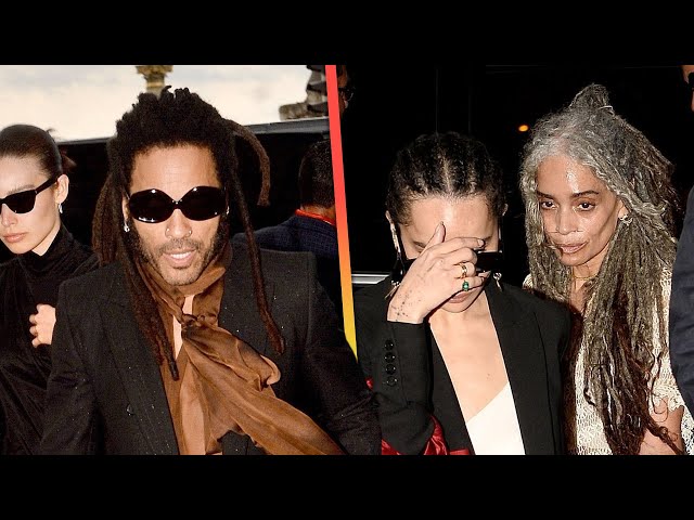 Lisa Bonet Attends Ex Lenny Kravitz' 60th Birthday Bash With Daughter Zoe class=